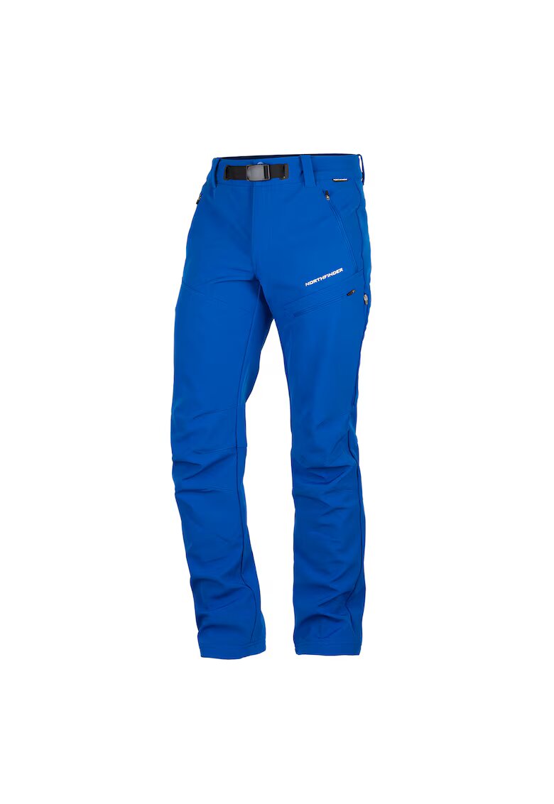 NORTHFINDER GUSTAVE – pantaloni de drumetie softshell pentru barbati - Albastru inchis
