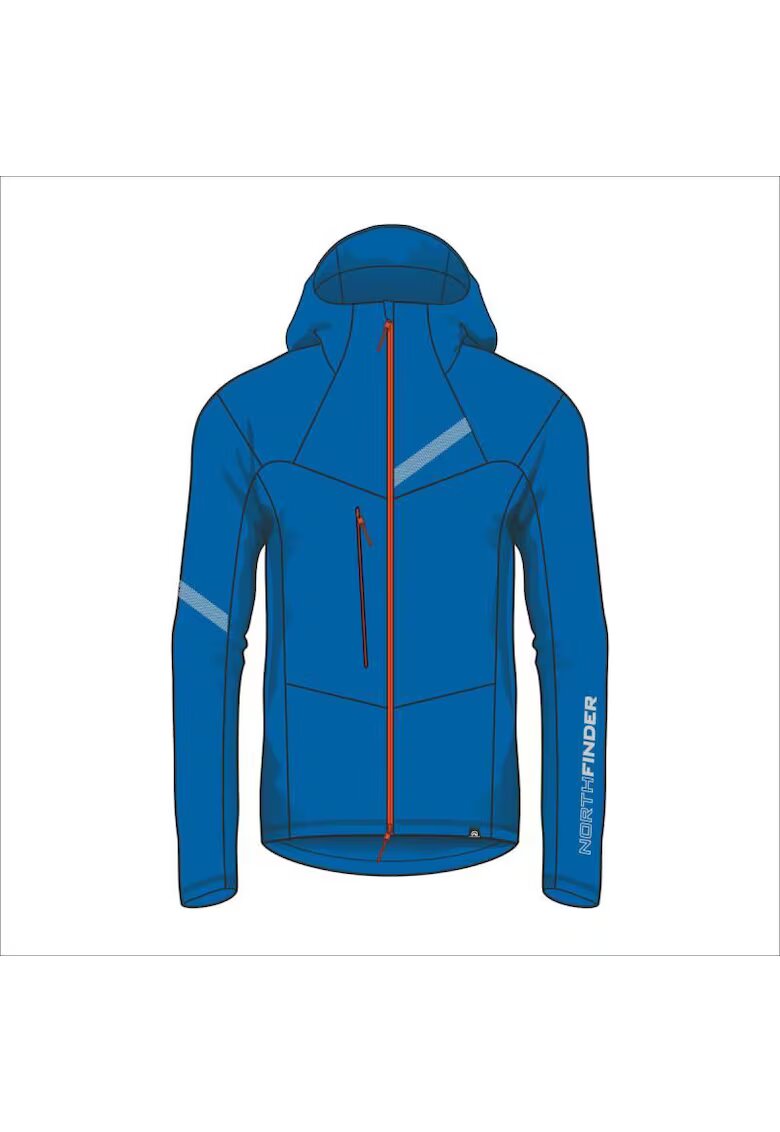 NORTHFINDER Jacheta barbati Chabenec BU-5110SKP - Albastru -
