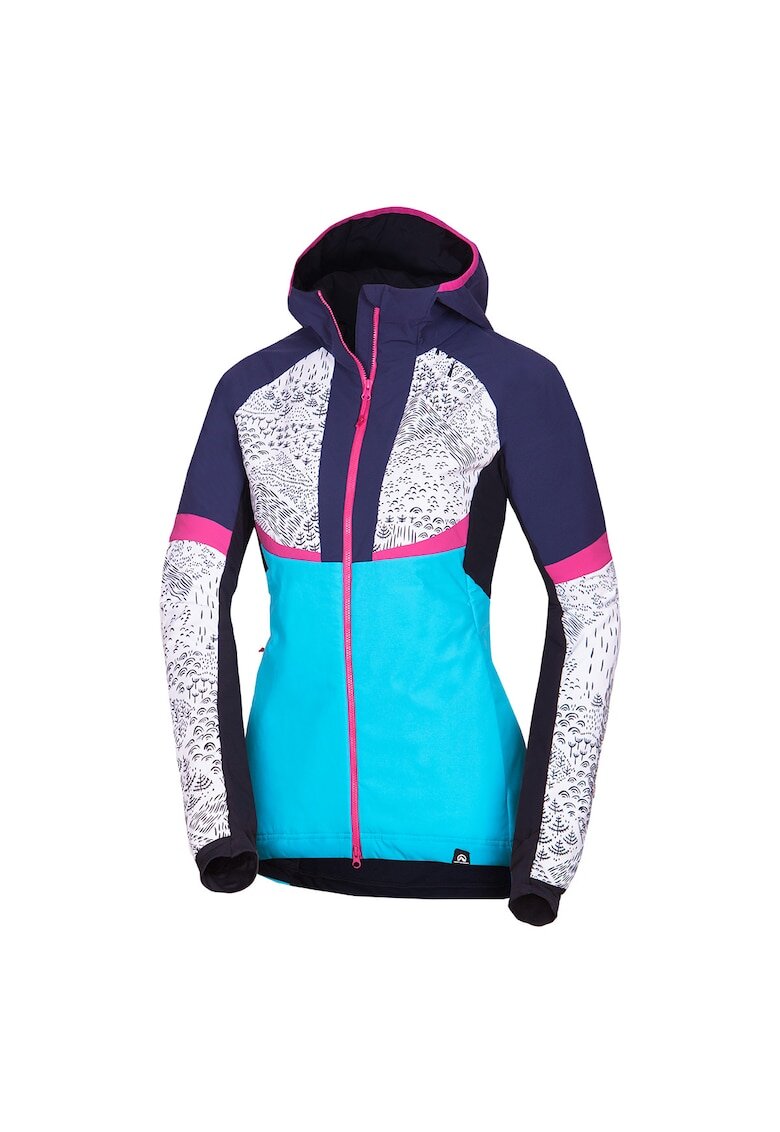 NORTHFINDER Jacheta dama schi de tura Active Primaloft® Rohace 2 - Multicolor