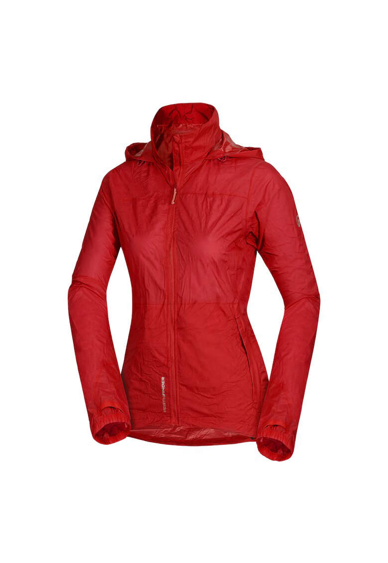 NORTHFINDER Jacheta femei impermeabila Northkit BU-4268OR - Rosu