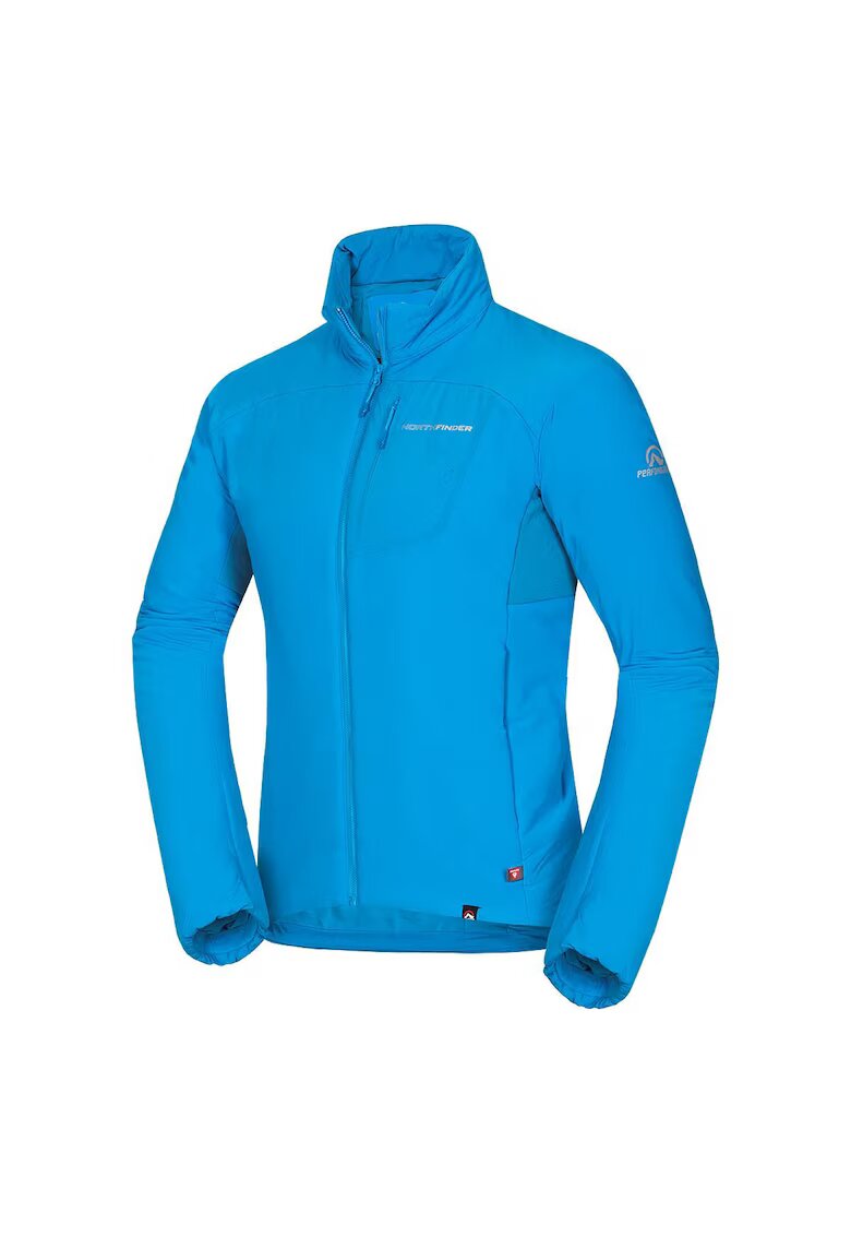 NORTHFINDER Jacheta hybrida PrimaLoft® ThermoPlume® slim fit pentru barbati Smrek - Albastru