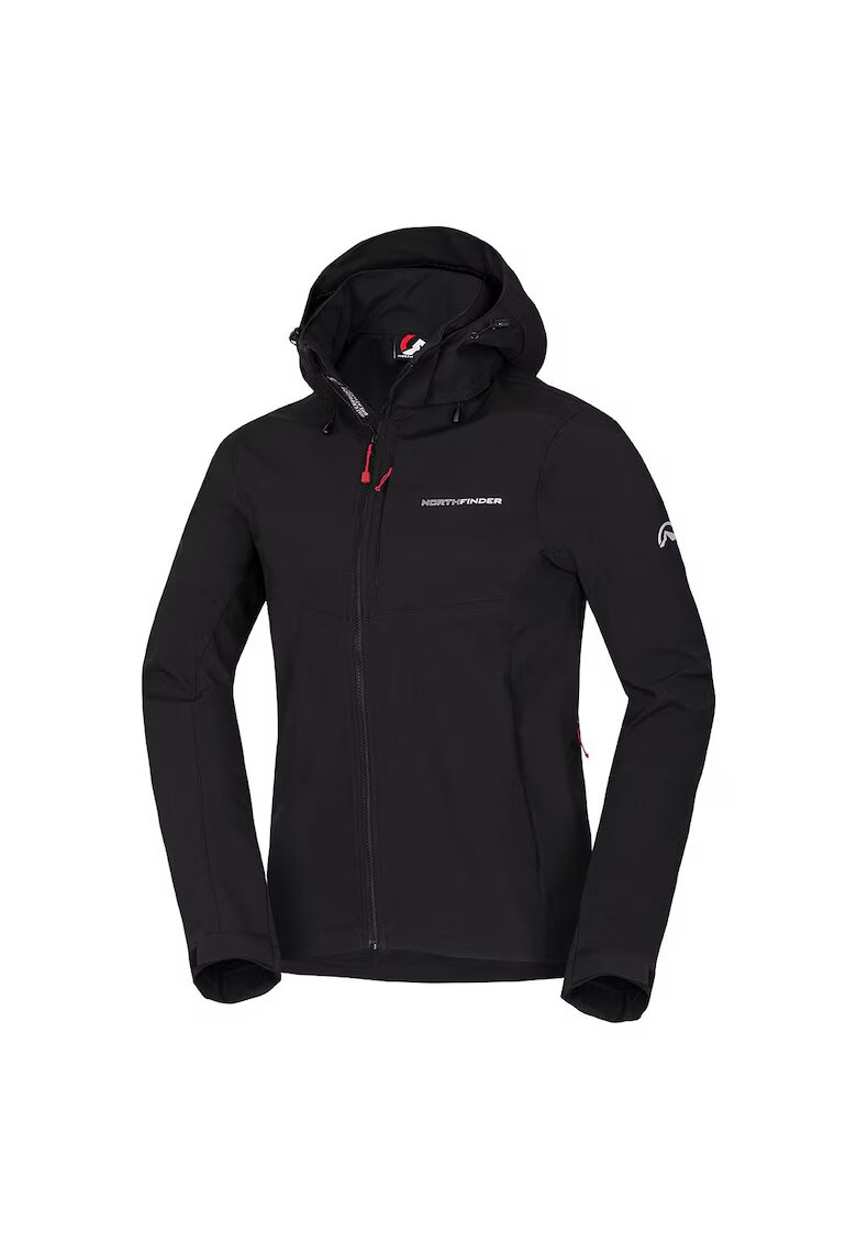 NORTHFINDER Jacheta outdoor din softshell pentru barbati 5K/5K Marquis - Negru