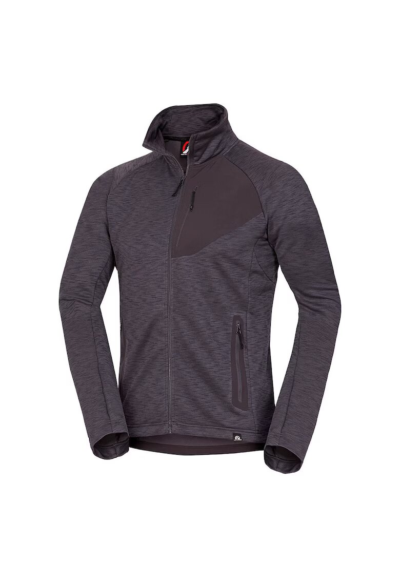 NORTHFINDER NORTHPOL – bluza fleece de drumetie pentru barbati - Gri