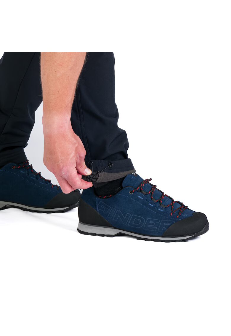NORTHFINDER Pantaloni din softshell 3L 10K/5K pentru barbati Breithorn - Blue nights