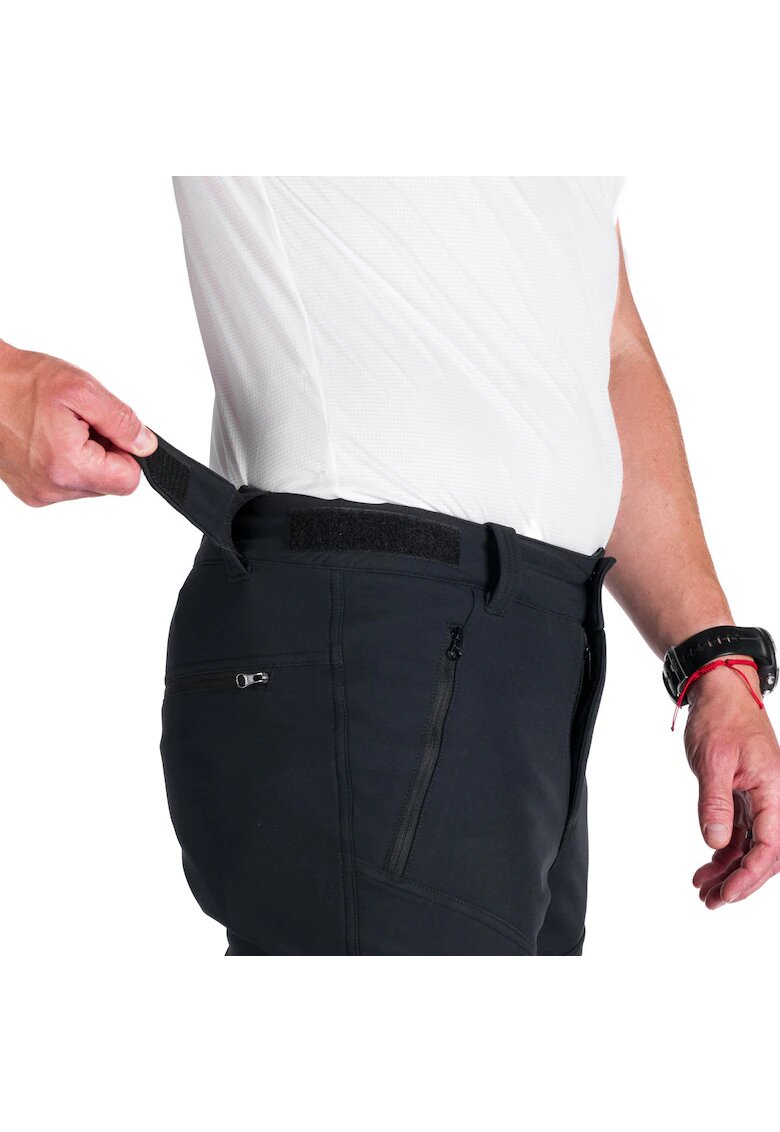 NORTHFINDER Pantaloni din softshell 3L 10K/5K pentru barbati Breithorn - Negru