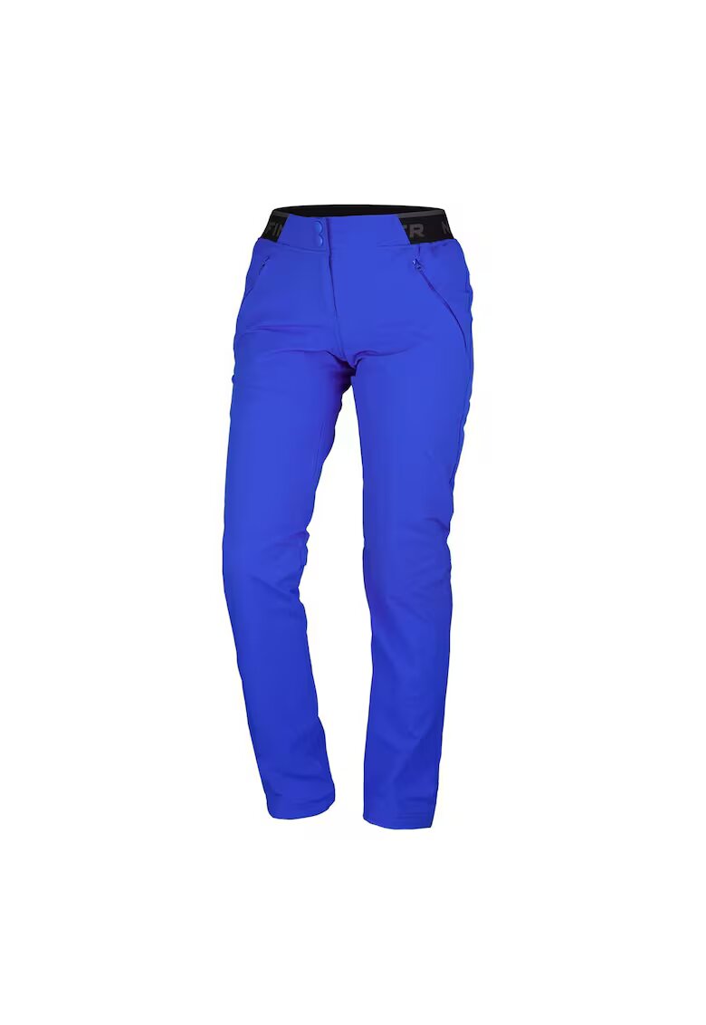 NORTHFINDER Pantaloni elastici pentru femei Jimena - Albastru