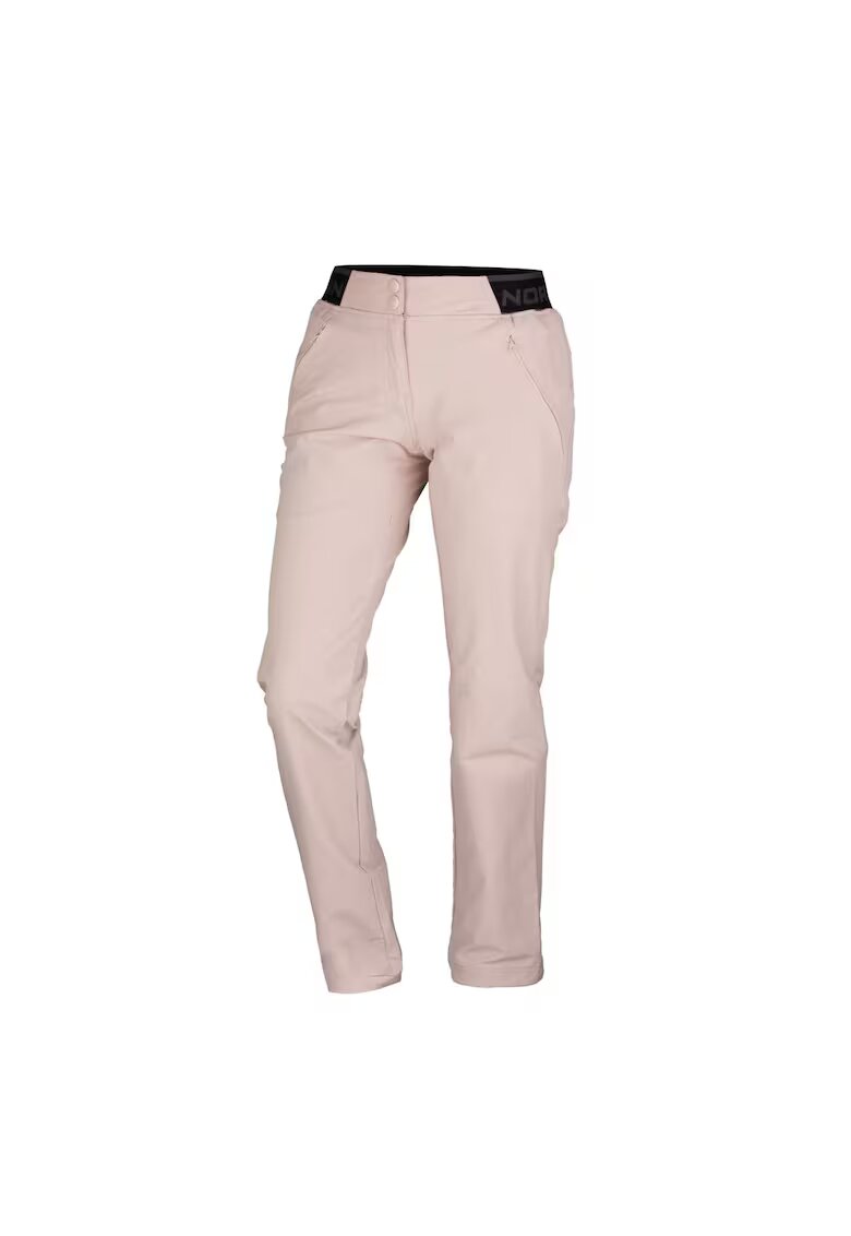 NORTHFINDER Pantaloni elastici pentru femei Jimena - Roz