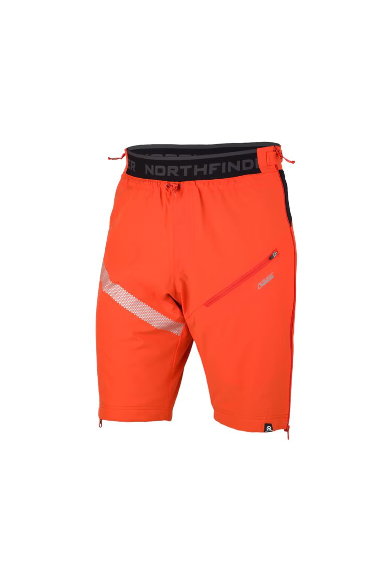 NORTHFINDER Pantaloni scurti cu Polartec® Alpha® Direct barbati Kosiare 1 - Rosu