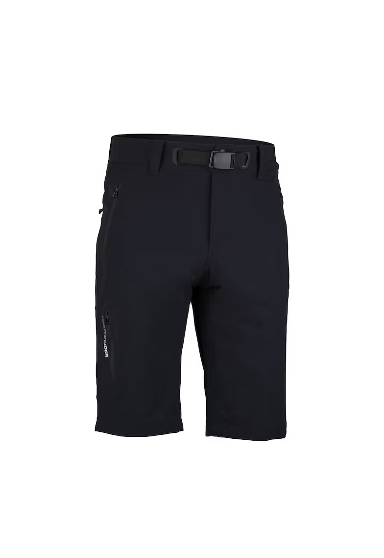 NORTHFINDER Pantaloni scurti elastici pentru barbati Clark - Negru