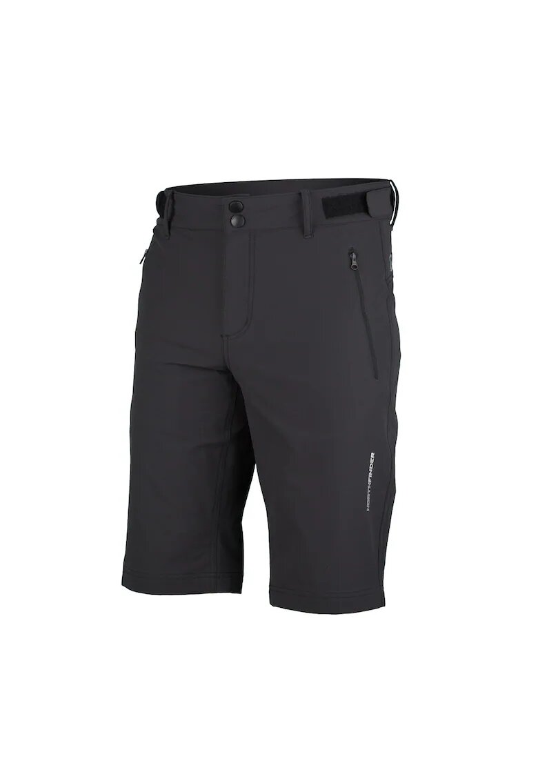NORTHFINDER Pantaloni scurti elastici pentru barbati Horac - Negru