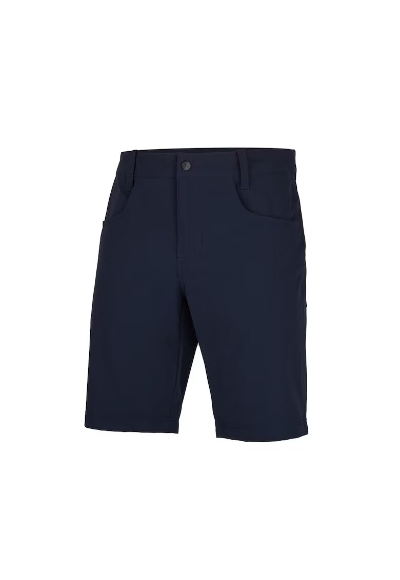 NORTHFINDER Pantaloni scurti trekking elastici si usori pentru barbati Jory - Albastru inchis
