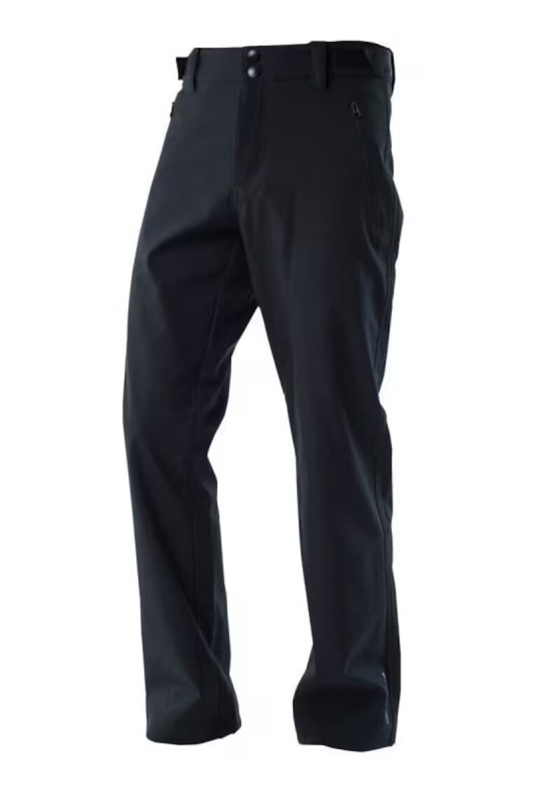 NORTHFINDER Pantaloni trekking din softshell 3L 5K/5K barbati Chad - Negru