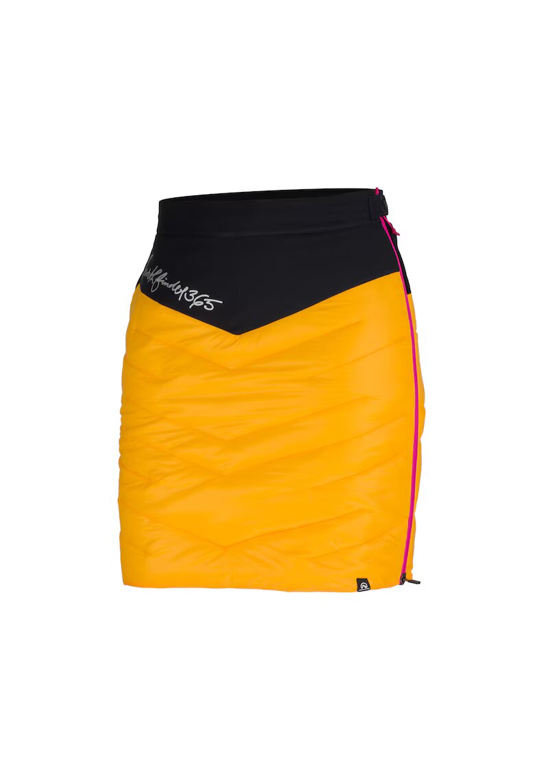 NORTHFINDER Women's insulating ski-touring skirt Primaloft® PODKOVA - Galben