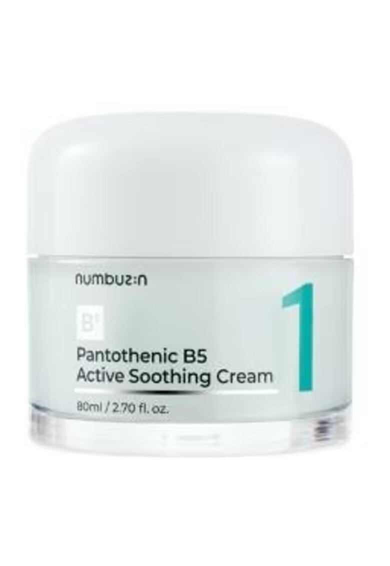 NUMBUZIN No.1 Pantothenic B5 Active Soothing Cream Crema de fata calmanta 80 ml