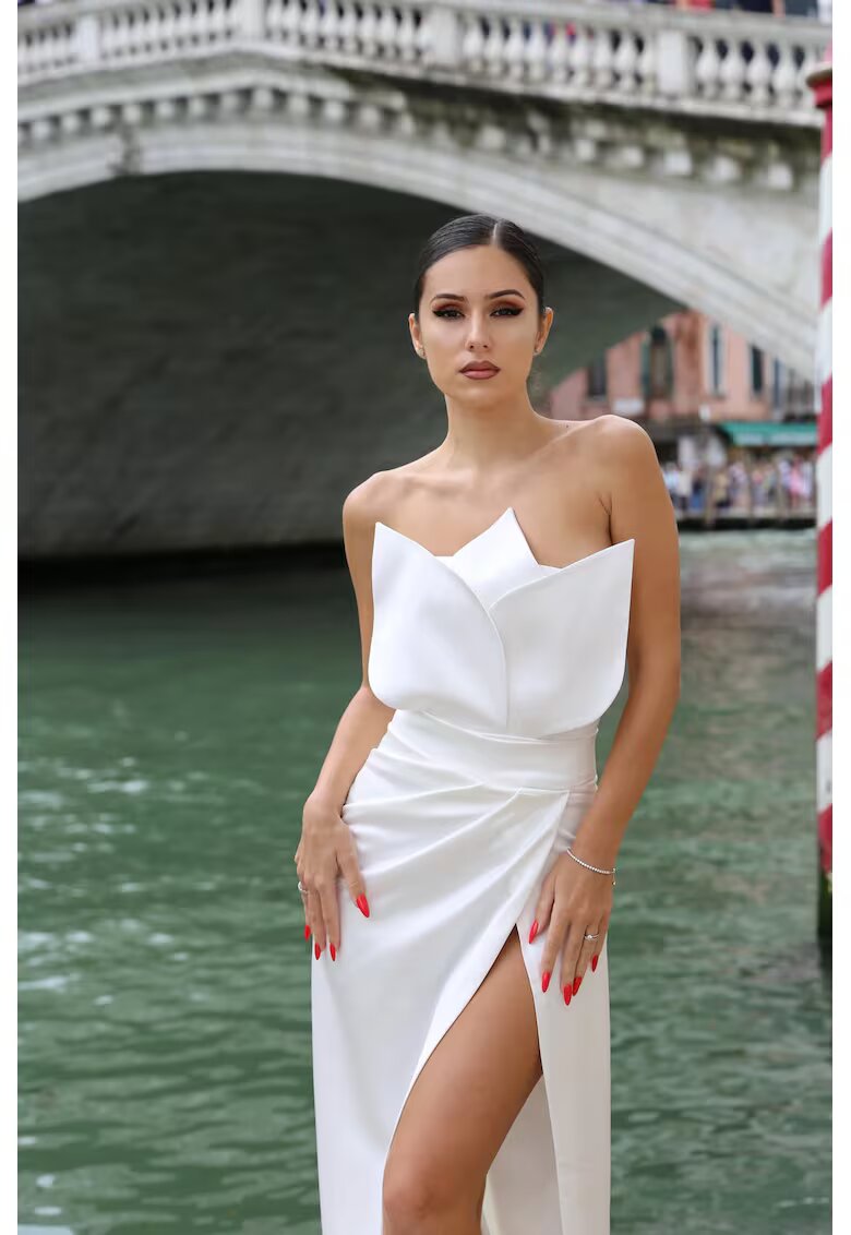 Nympha Clothing Corset White Lotus