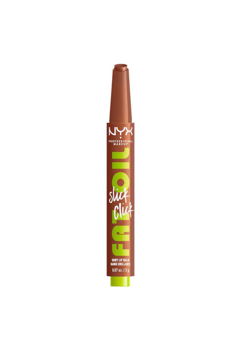 NYX Professional Makeup Balsam de buze lucios - Nyx Fat Oil Slick Click - 2 g - Feedworthy