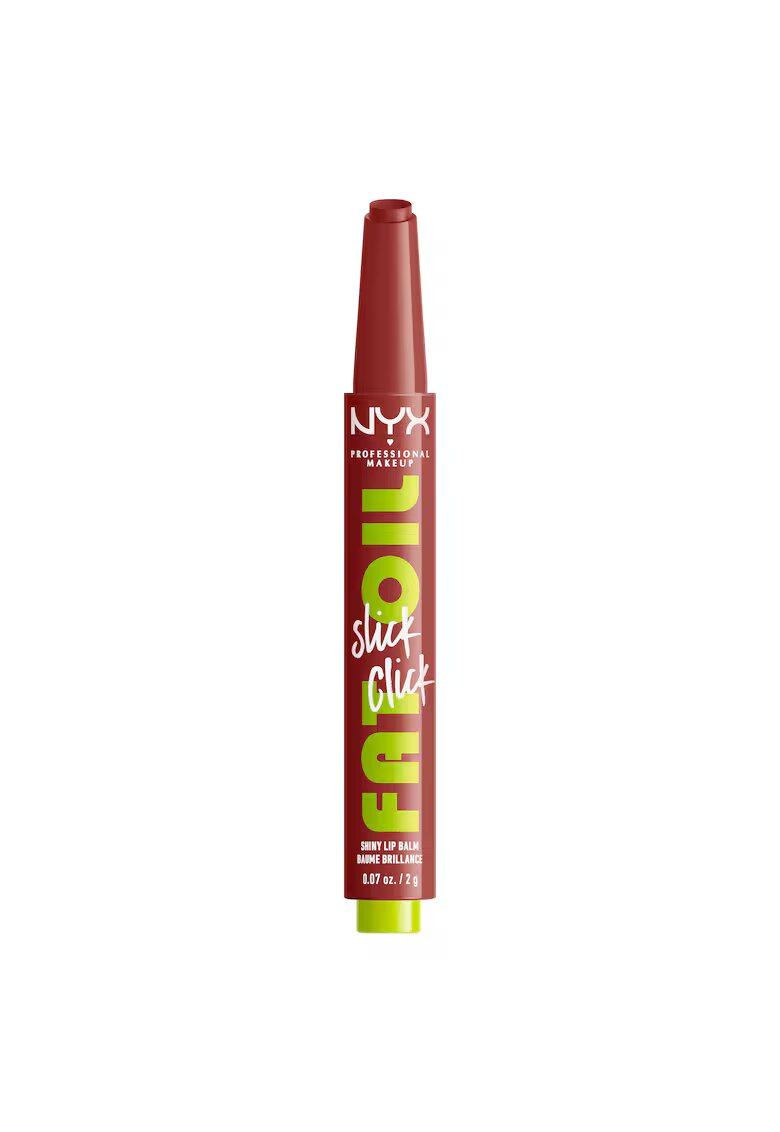 NYX Professional Makeup Balsam de buze lucios - Nyx Fat Oil Slick Click - 2 g - Going Viral
