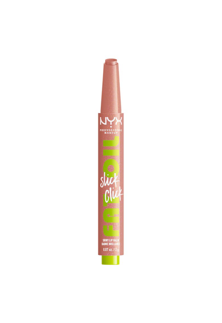 NYX Professional Makeup Balsam de buze lucios - Nyx Fat Oil Slick Click - 2 g - Group Chat