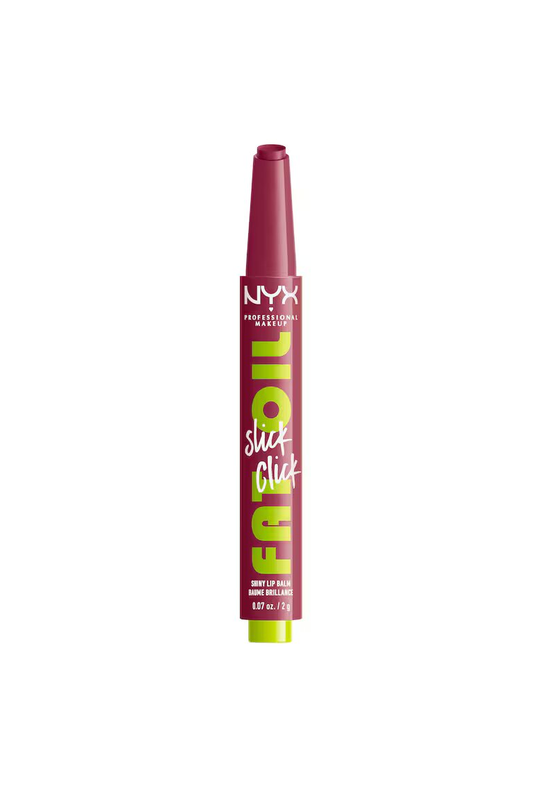 NYX Professional Makeup Balsam de buze lucios - Nyx Fat Oil Slick Click - 2 g - In The Drafts