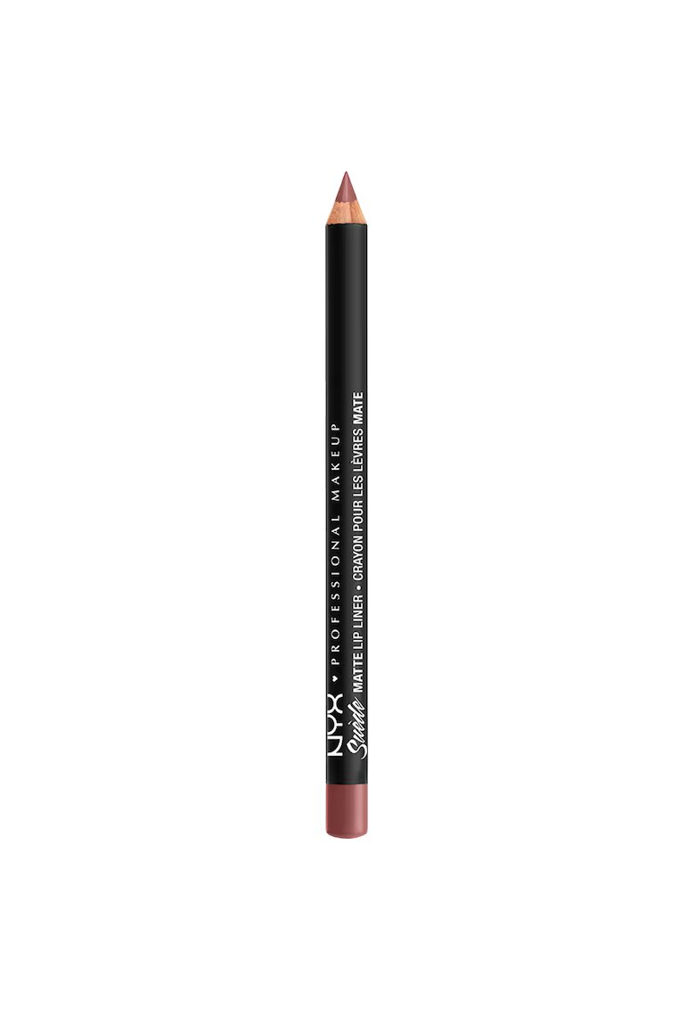 NYX Professional Makeup Creion pentru buze NYX PM Suede Matte - 1 g - Whipped Caviar