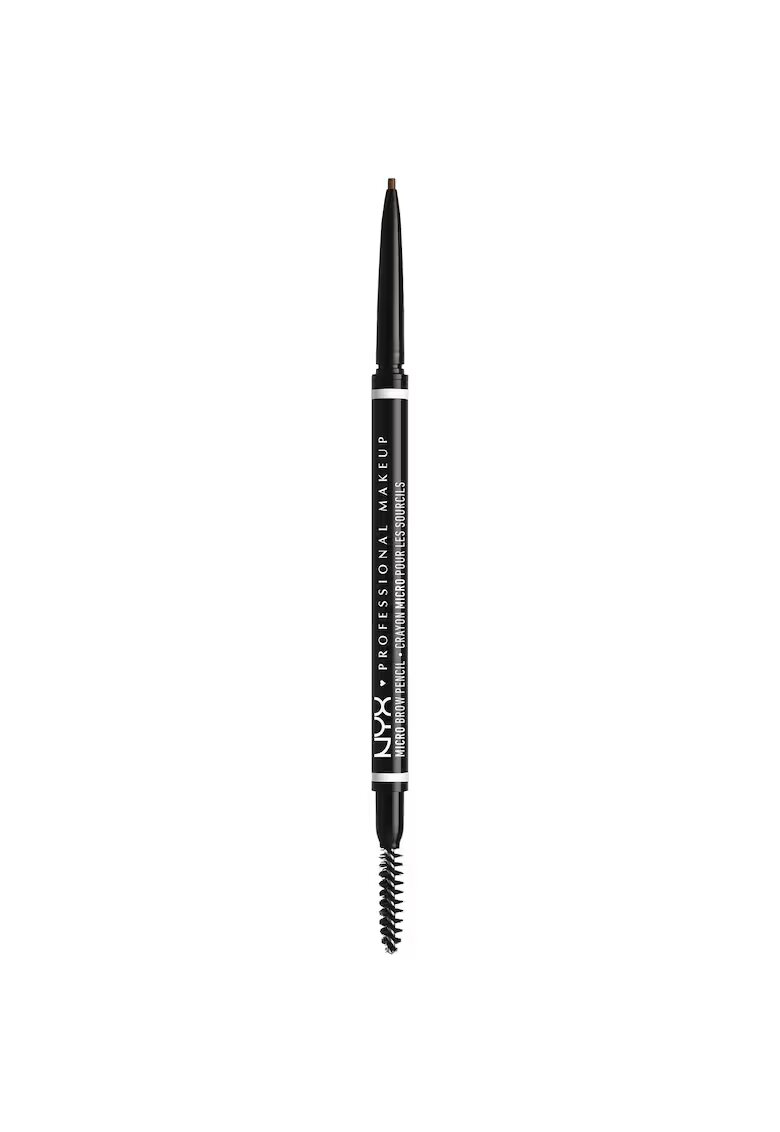 NYX Professional Makeup Creion pentru sprancene NYX PM Micro Brow - 0.09 g - Cool ash brown