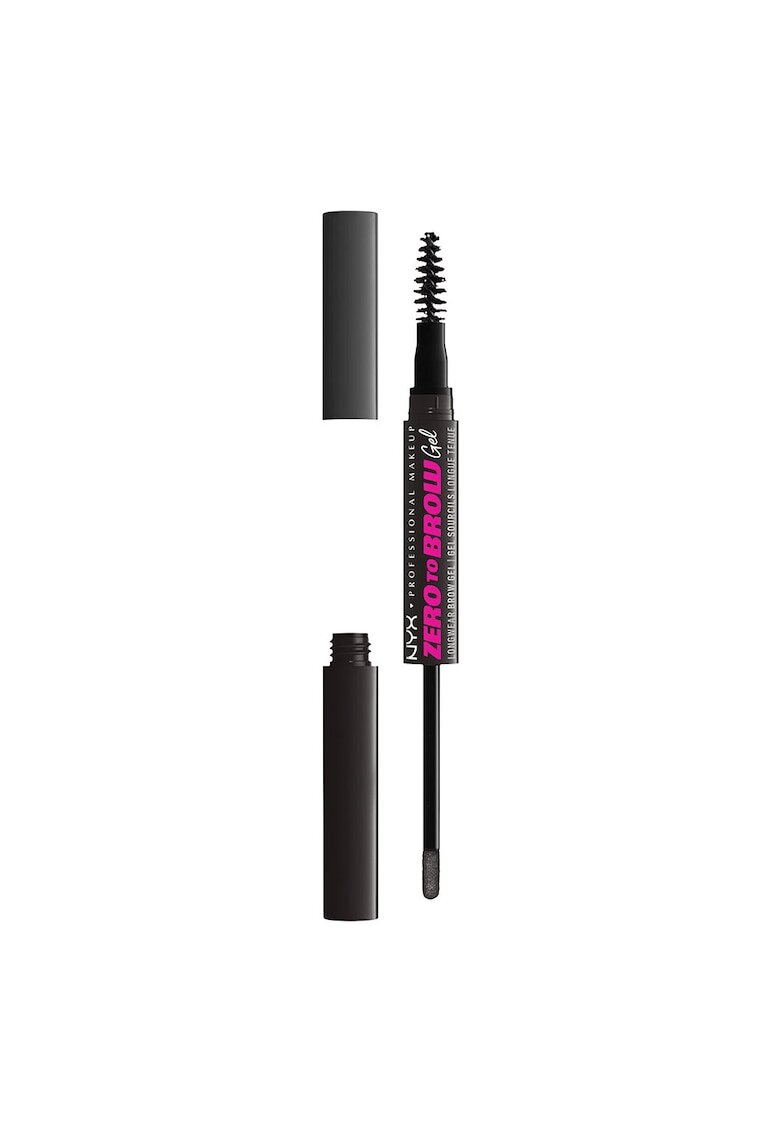 NYX Professional Makeup Gel de sprancene NYX PM Zero to brow - - Black