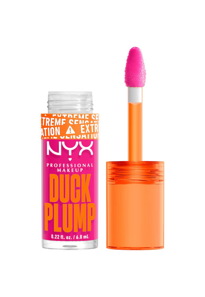 NYX Professional Makeup Luciu de buze NYX PM Duck Plump - 7 ml - Bubblegum bae