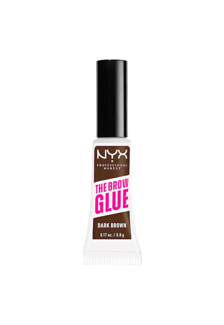 NYX Professional Makeup Mascara pentru fixarea sprancenelor - NYX PM Glue Stick - Dark Brown