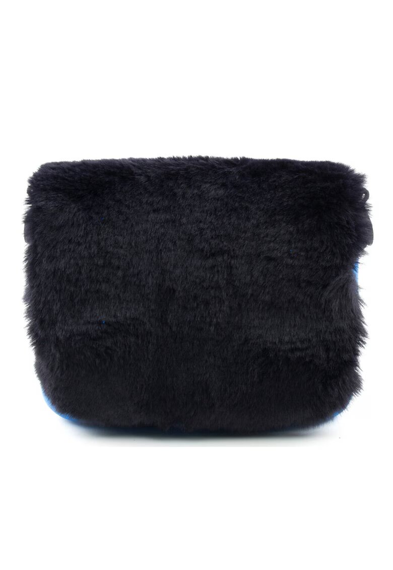 O bag Geanta dama - Blana sintetica\Stofa - Negru\Albastru