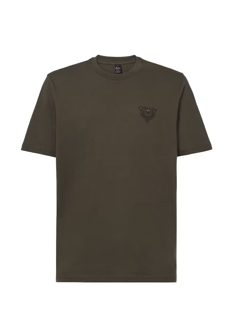 Oakley Tricou barbati Hard Charge Kaki XS - Kaki