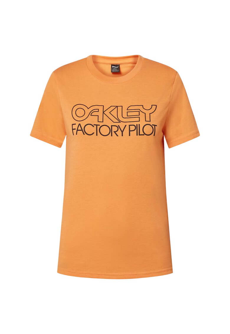 Oakley Tricou dama Factory Pilot Portocaliu - Portocaliu