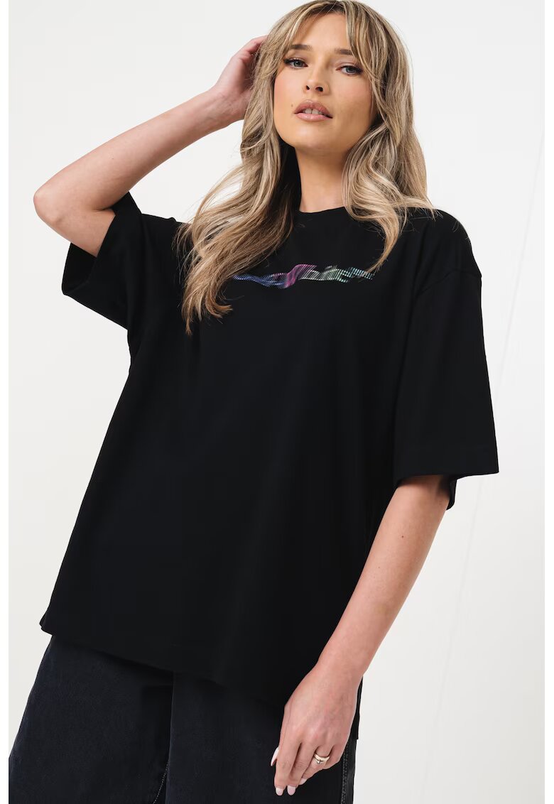 OFF-WHITE Tricou cu imprimeu grafic - Verde/Negru/Roz