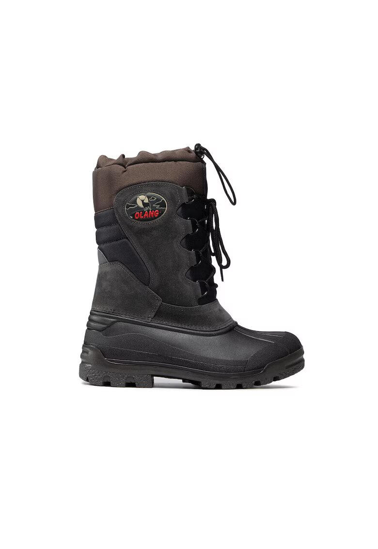 Olang Ghete sport barbati - 61137 - Piele naturala - Verde - Negru