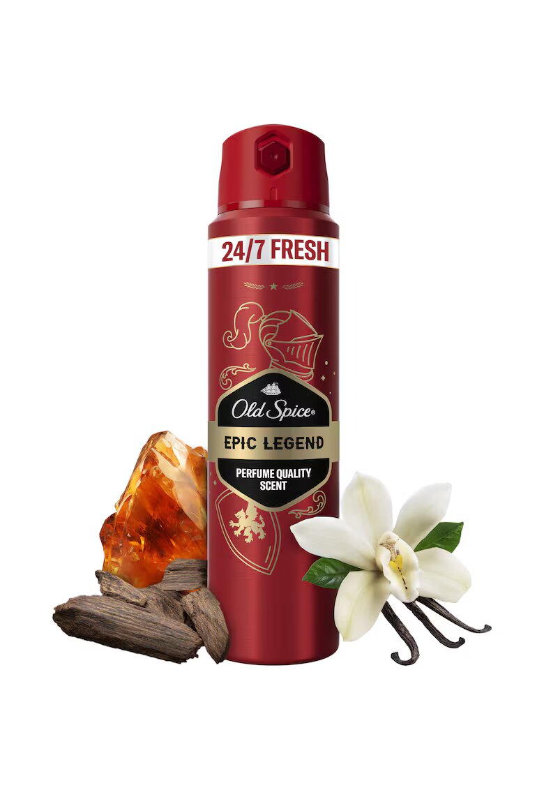 Old Spice Deodorant spray Original - Vanilie/Chihlimbar/Lemn de stejar