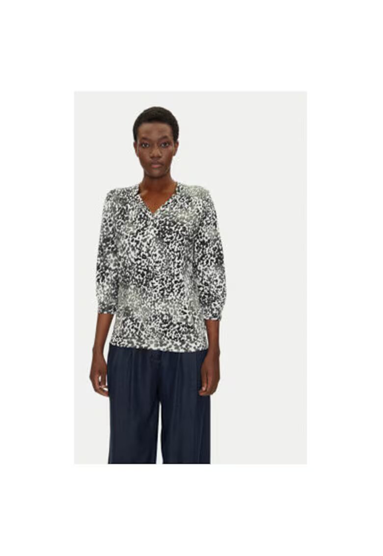 Olsen Bluza dama 11105066 - Bumbac/Modal - Maro - Maro