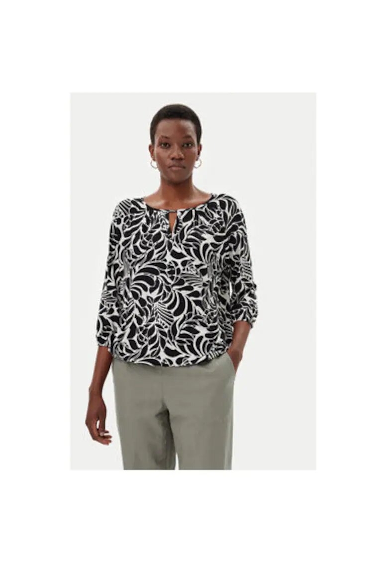 Olsen Bluza dama 11105072 - Viscoza - Negru - Negru