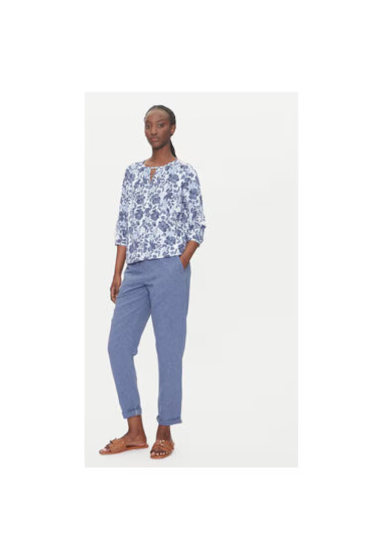 Olsen Bluza dama 11105112 - Bumbac/Modal - Albastru/Roz - Roz/Albastru