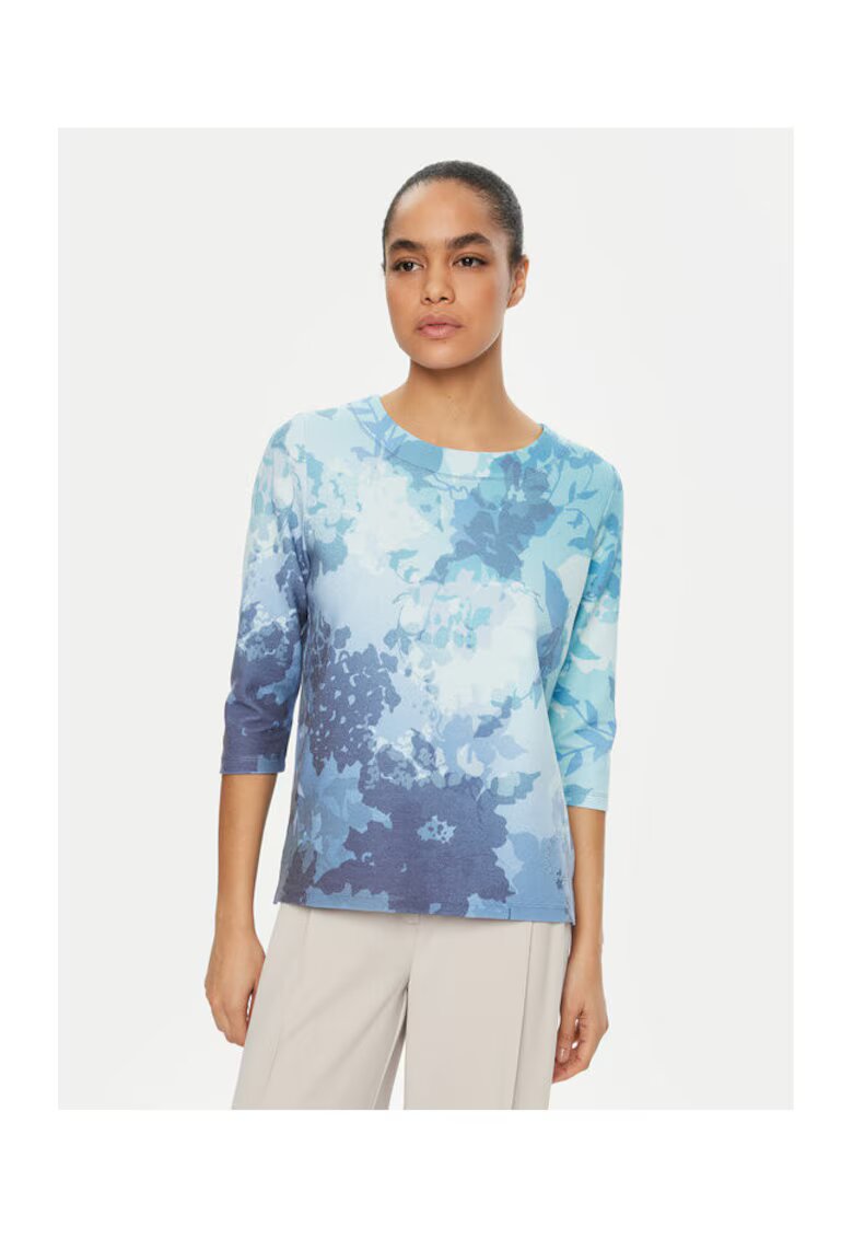 Olsen Bluza dama - 305136817 - Poliester/Viscoza - Albastru - Albastru
