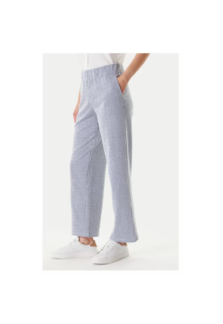 Olsen Pantaloni dama 14002199 - Bumbac/Poliester - Albastru - Albastru