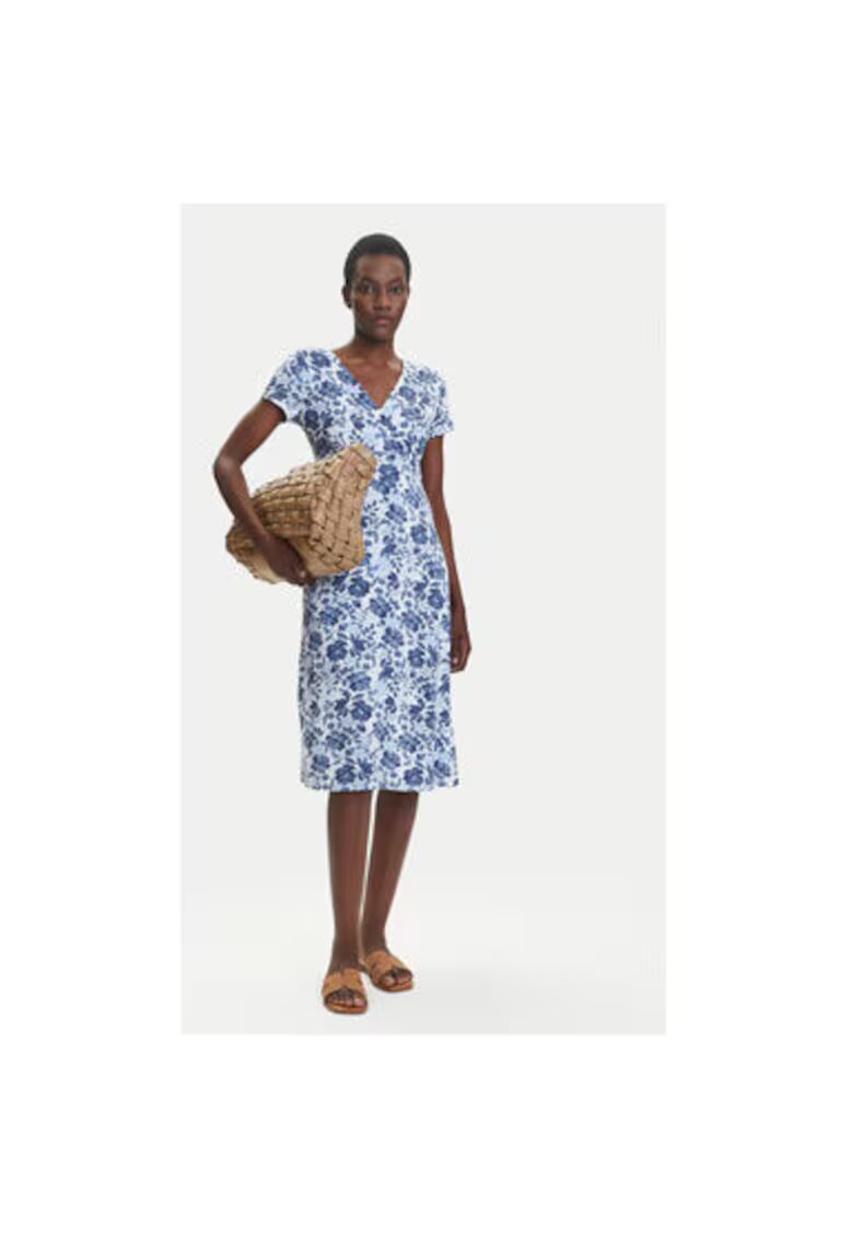Olsen Rochie dama 13002031 - Viscoza - Albastru - Albastru