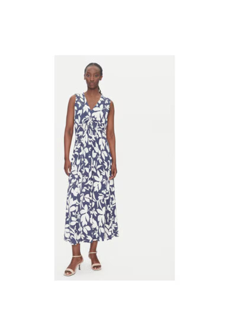 Olsen Rochie dama 13002039 - Viscoza - Bleumarin - Bleumarin