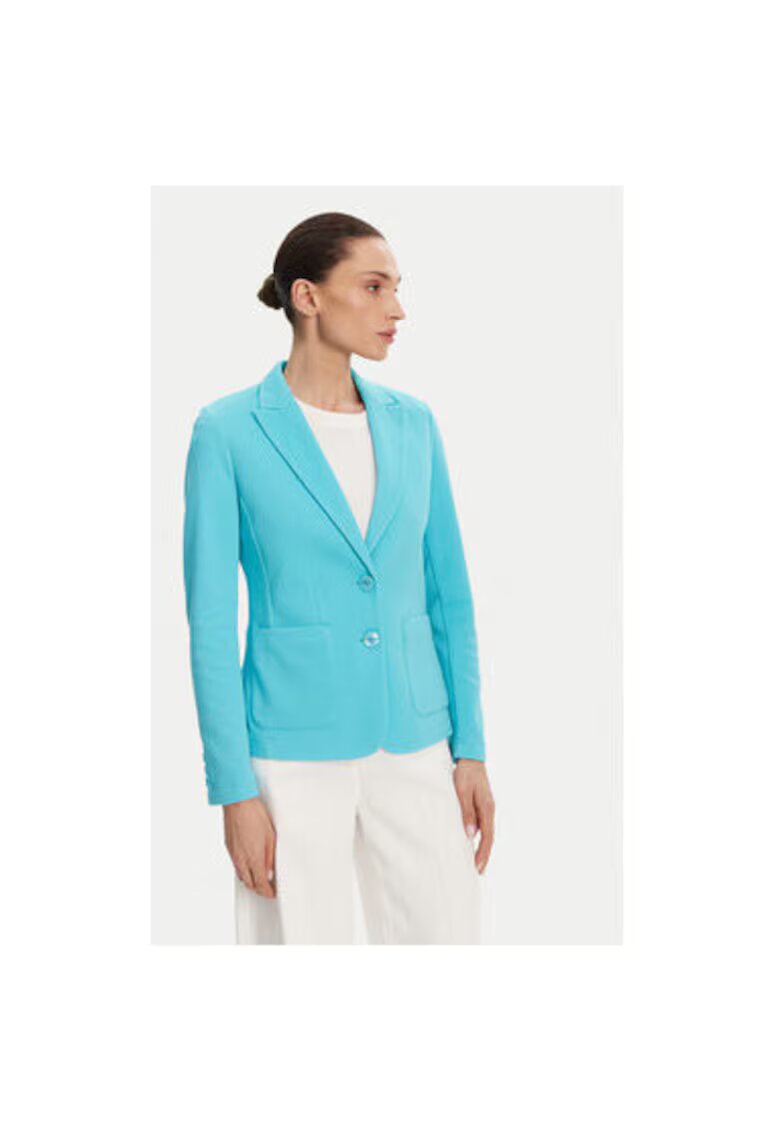 Olsen Sacou dama 15001367 - Poliester/Bumbac - Albastru - Albastru