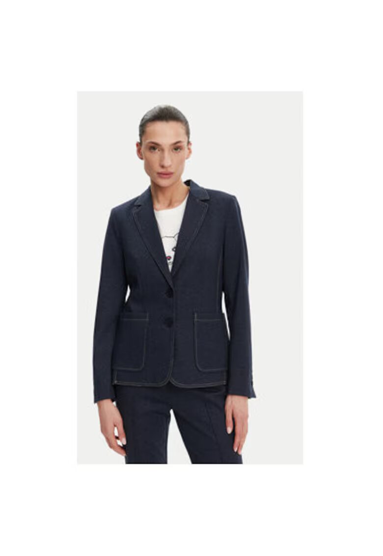 Olsen Sacou dama 15001470 - Viscoza/Poliester - Bleumarin - Bleumarin