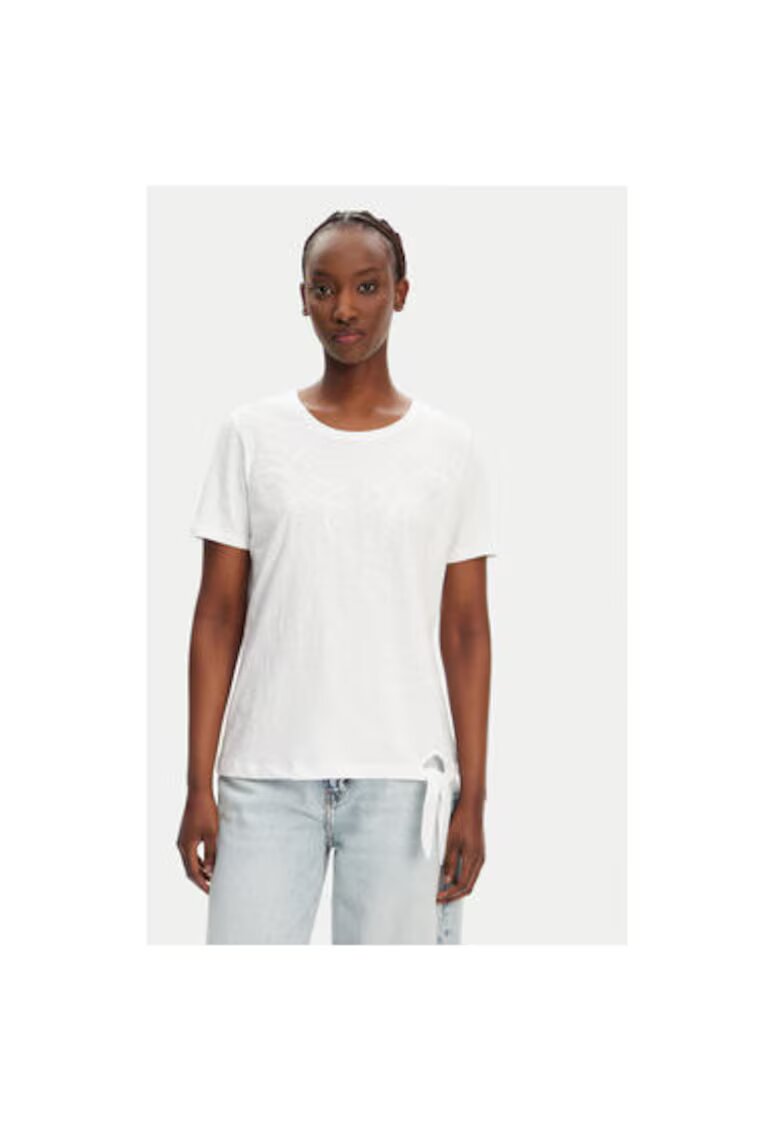 Olsen Tricou dama 11104823 - Bumbac - Alb - Alb