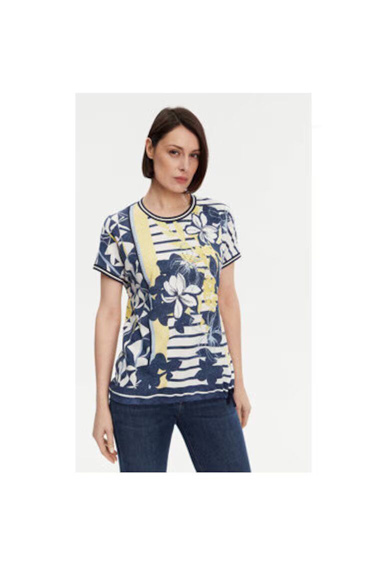 Olsen Tricou dama 11105022 - Bumbac/Modal - 45679 - Bleumarin