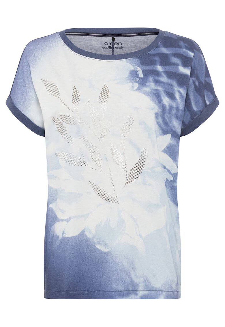 Olsen Tricou dama 11105088 - Bumbac/Modal - Bleumarin - Bleumarin