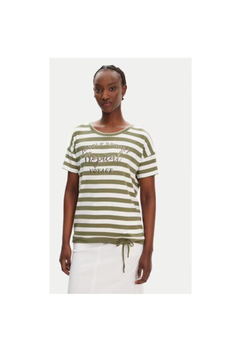 Olsen Tricou dama 11105101 - Viscoza - Verde - Verde