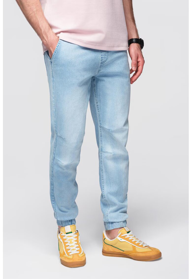 OMBRE Blugi conici cu snur