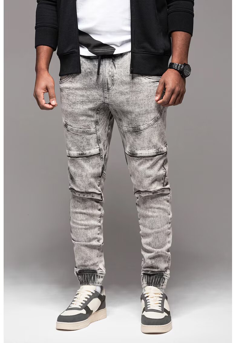 OMBRE Blugi regular fit - Gri