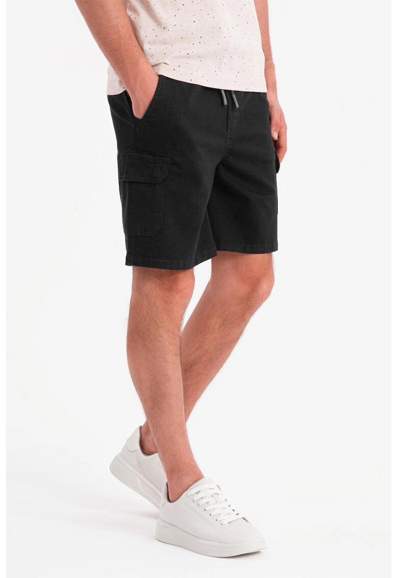 OMBRE Blugi scurti - Negru